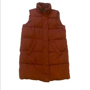 Vera Moda Long Puffer Vest